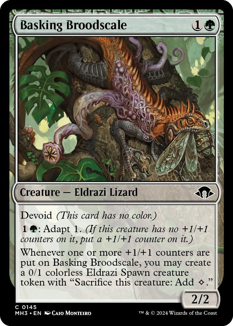 Image for Basking Broodscale (145) (MH3) - Magic: The Gathering
