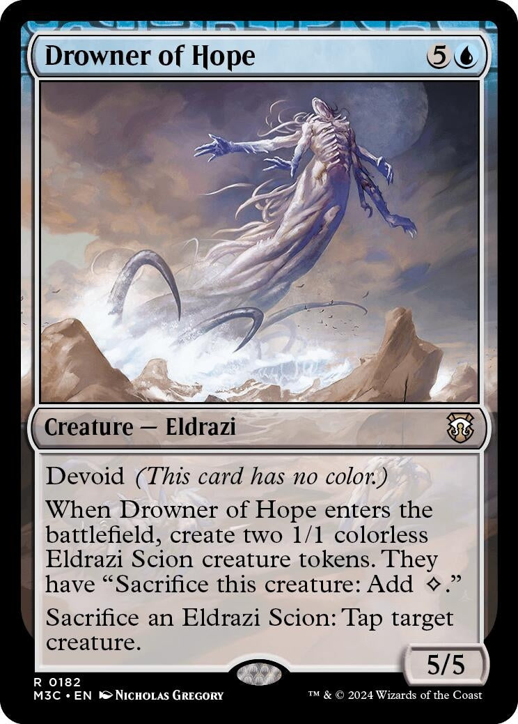 Image for Drowner of Hope (182) (M3C) - Magic: The Gathering