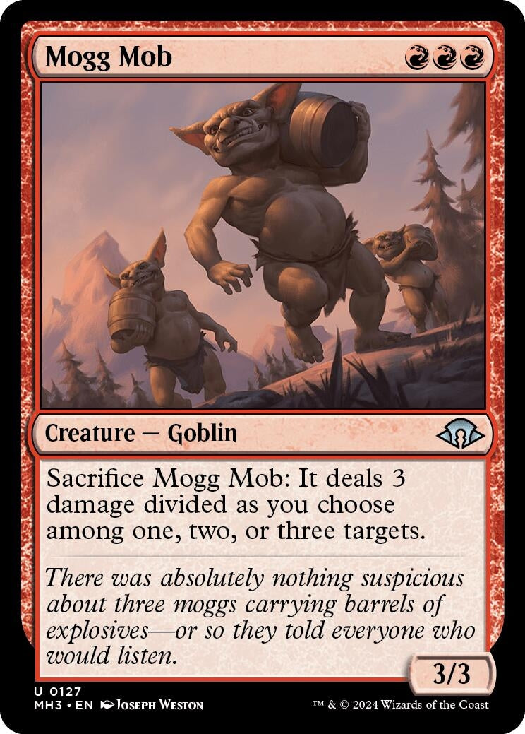 Image for Mogg Mob (127) (MH3) - Magic: The Gathering