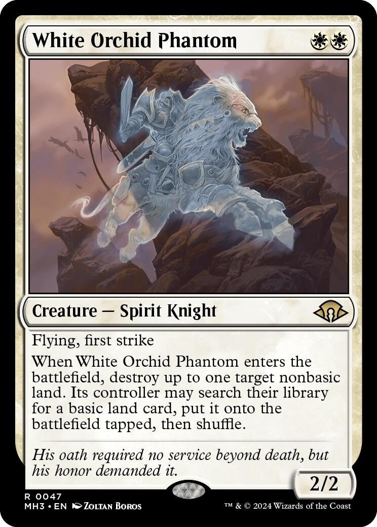 Image for White Orchid Phantom (47) (MH3) - Magic: The Gathering
