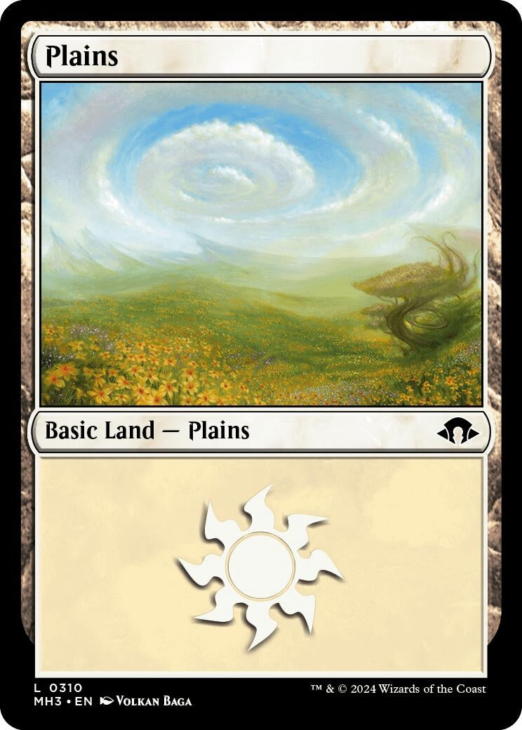 Image for Plains (0310) (310) (MH3) - Magic: The Gathering