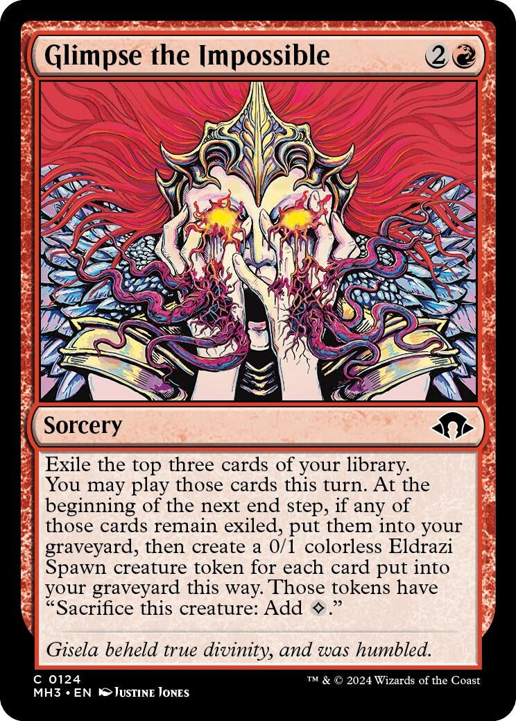 Image for Glimpse the Impossible (124) (MH3) - Magic: The Gathering