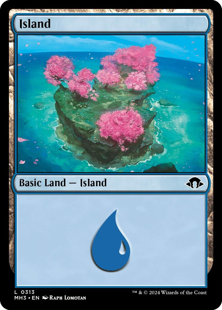 Image for Island (0313) (313) (MH3) - Magic: The Gathering