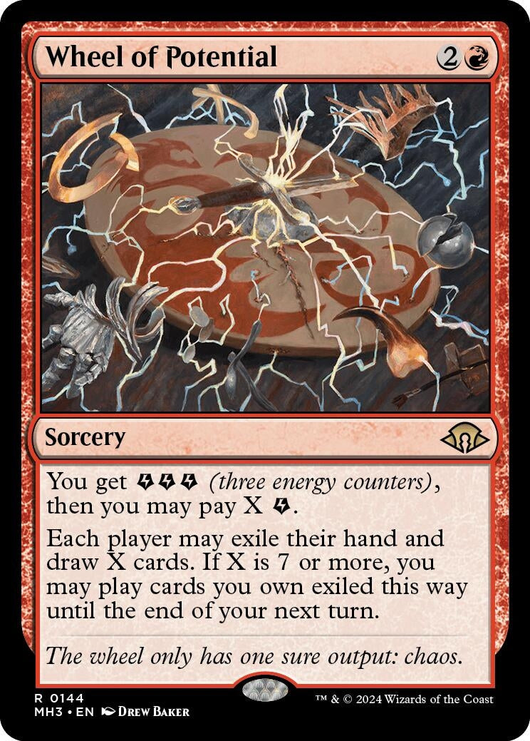 Image for Wheel of Potential (144) (MH3) - Magic: The Gathering