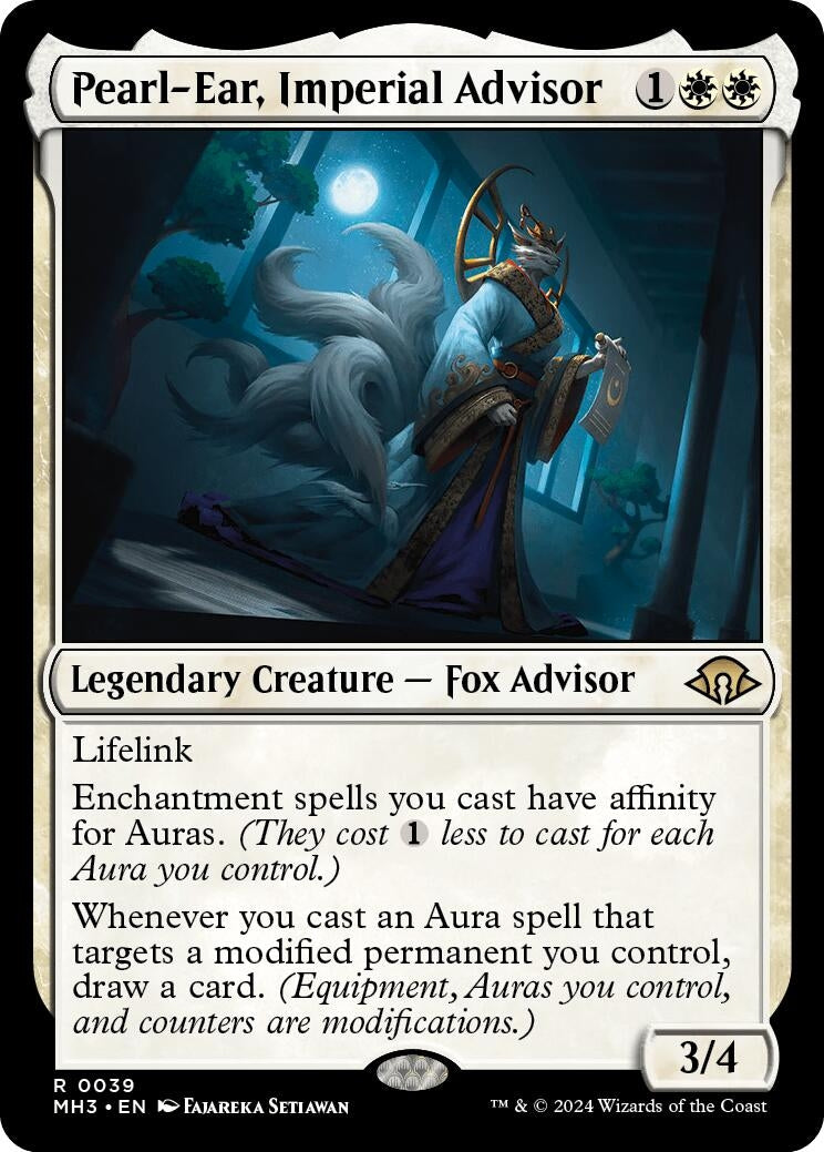 Image for Pearl-Ear, Imperial Advisor (39) (MH3) - Magic: The Gathering
