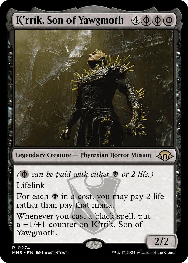 Image for K'rrik, Son of Yawgmoth (274) (MH3) - Magic: The Gathering