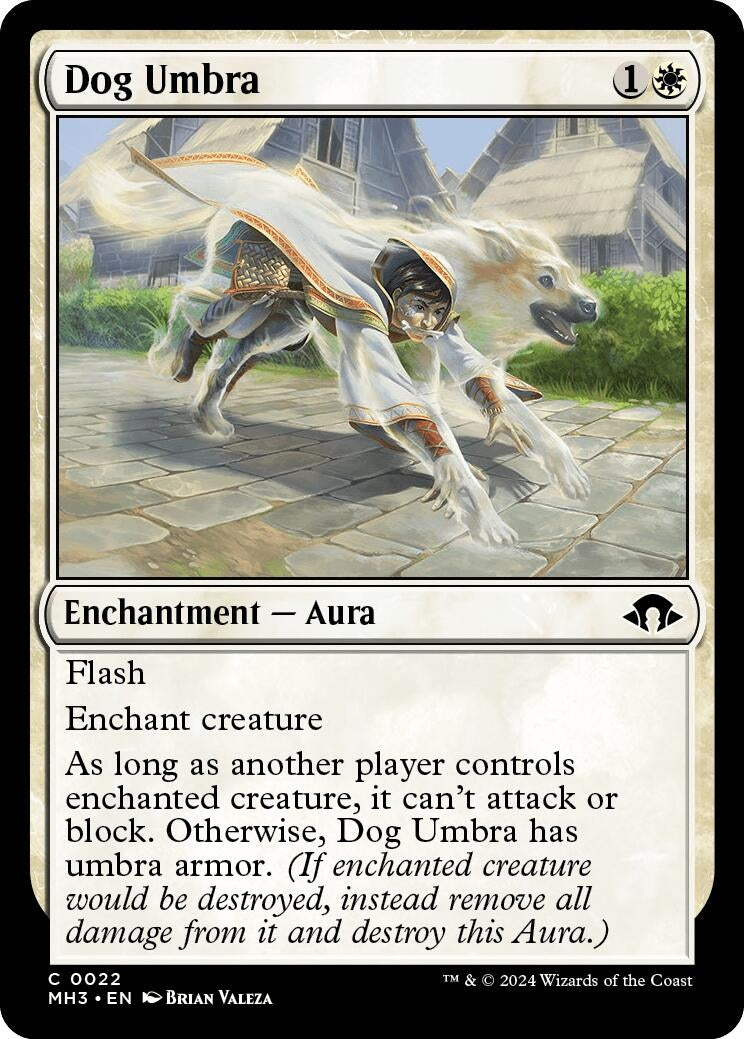 Image for Dog Umbra (22) (MH3) - Magic: The Gathering