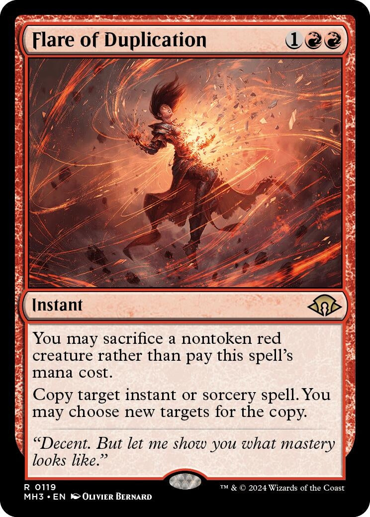 Image for Flare of Duplication (119) (MH3) - Magic: The Gathering