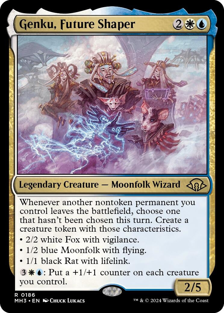 Image for Genku, Future Shaper (186) (MH3) - Magic: The Gathering