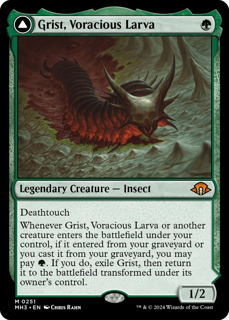 Image for Grist, Voracious Larva (251) (MH3) - Magic: The Gathering