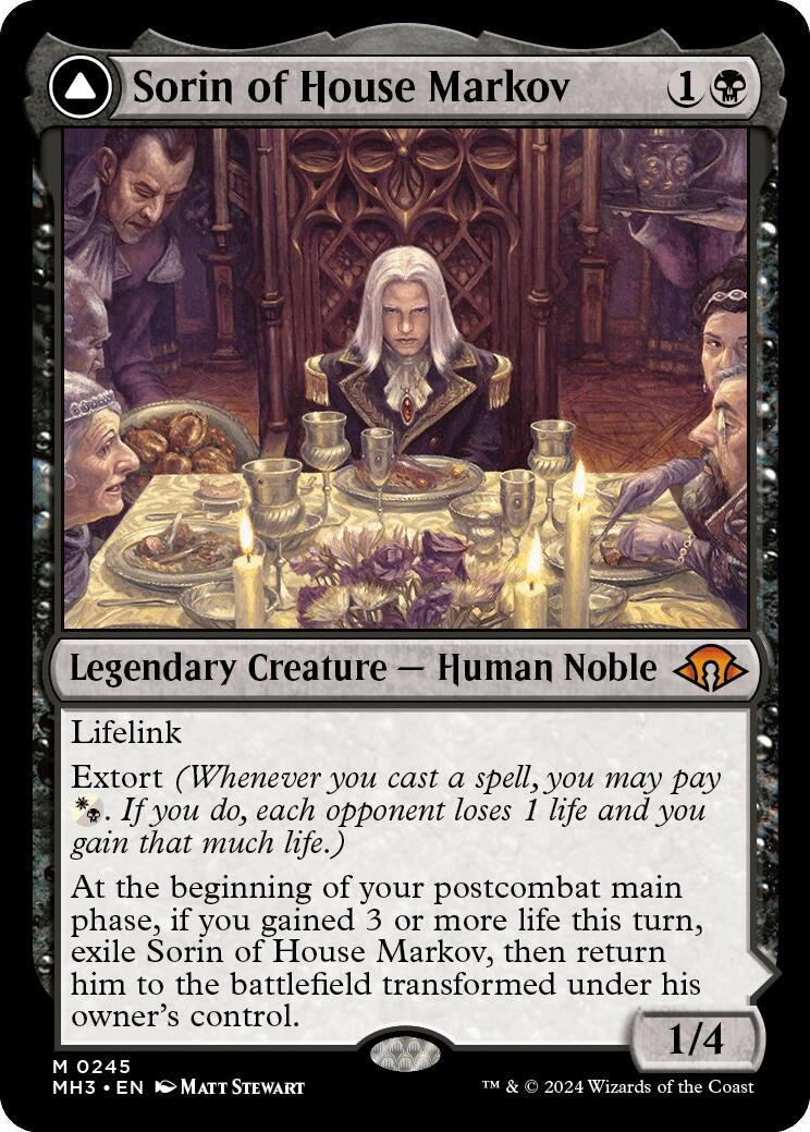 Image for Sorin of House Markov (245) (MH3) - Magic: The Gathering