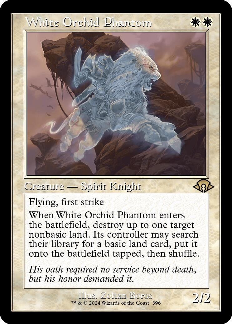 Image for White Orchid Phantom (Retro Frame) (396) (MH3) - Magic: The Gathering