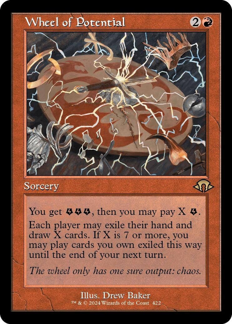 Image for Wheel of Potential (Retro Frame) (422) (MH3) - Magic: The Gathering