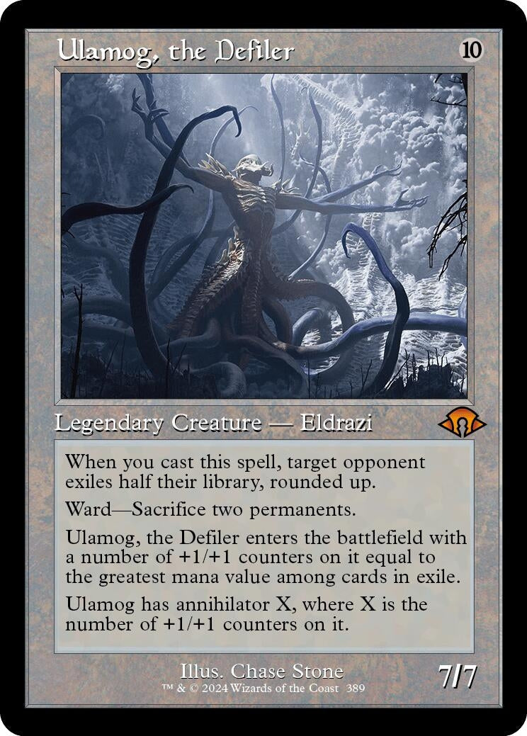 Image for Ulamog, the Defiler (Retro Frame) (389) (MH3) - Magic: The Gathering