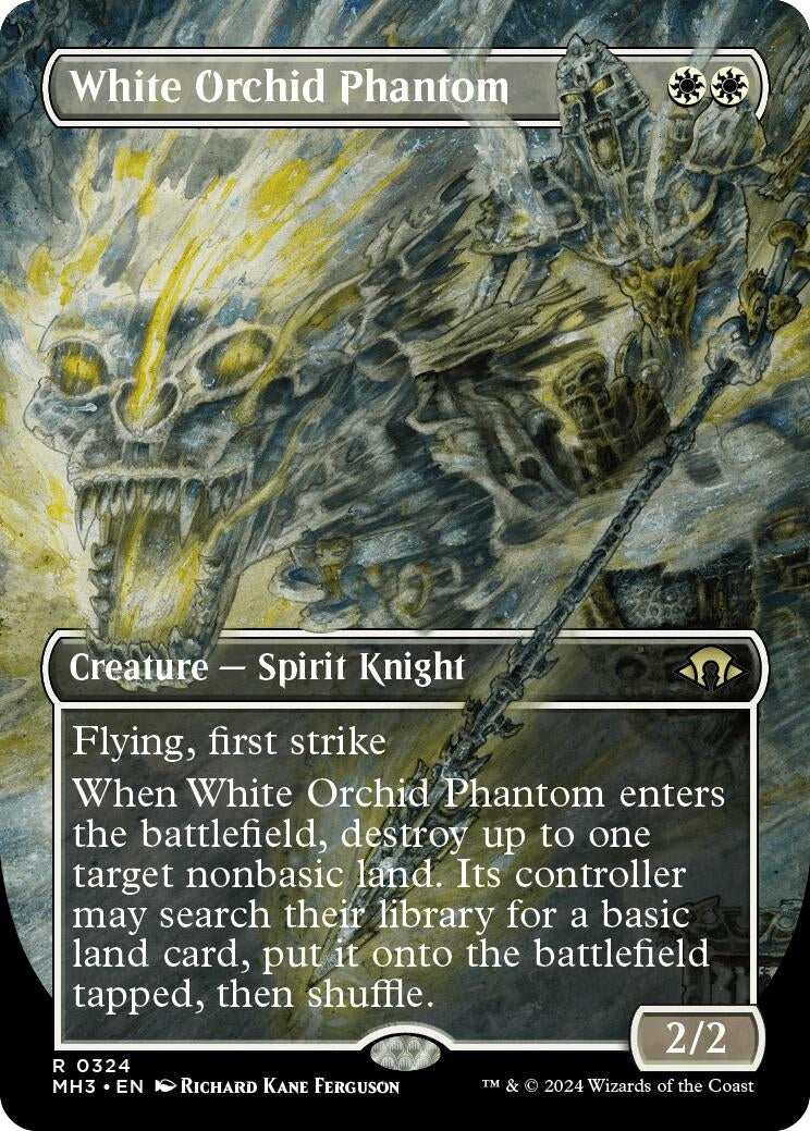 Image for White Orchid Phantom (Borderless) (324) (MH3) - Magic: The Gathering