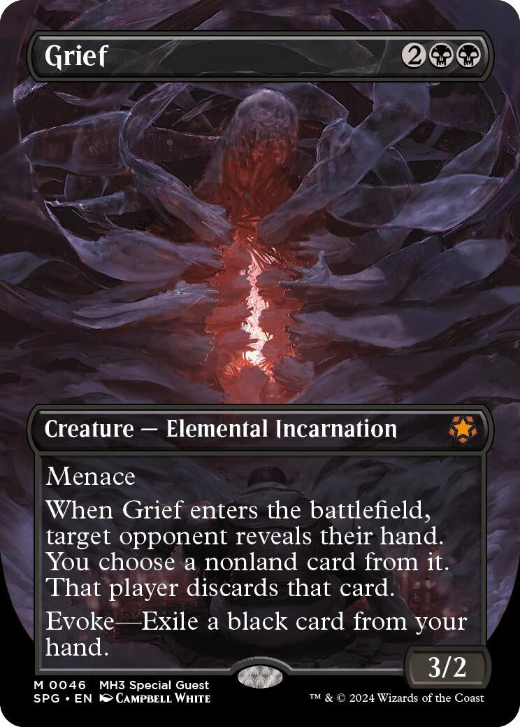 Image for Grief (Borderless) (46) (SPG) - Magic: The Gathering