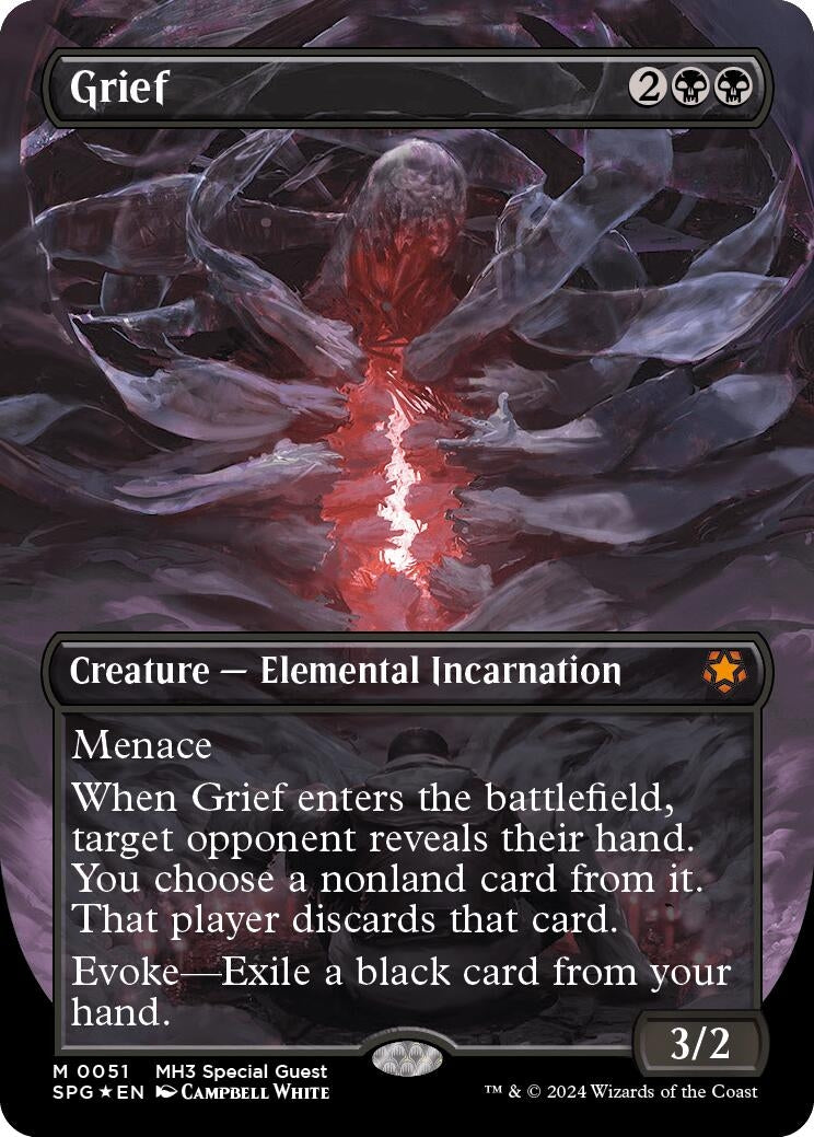 Image for Grief (Borderless) (Textured Foil) (51) (SPG) - Magic: The Gathering