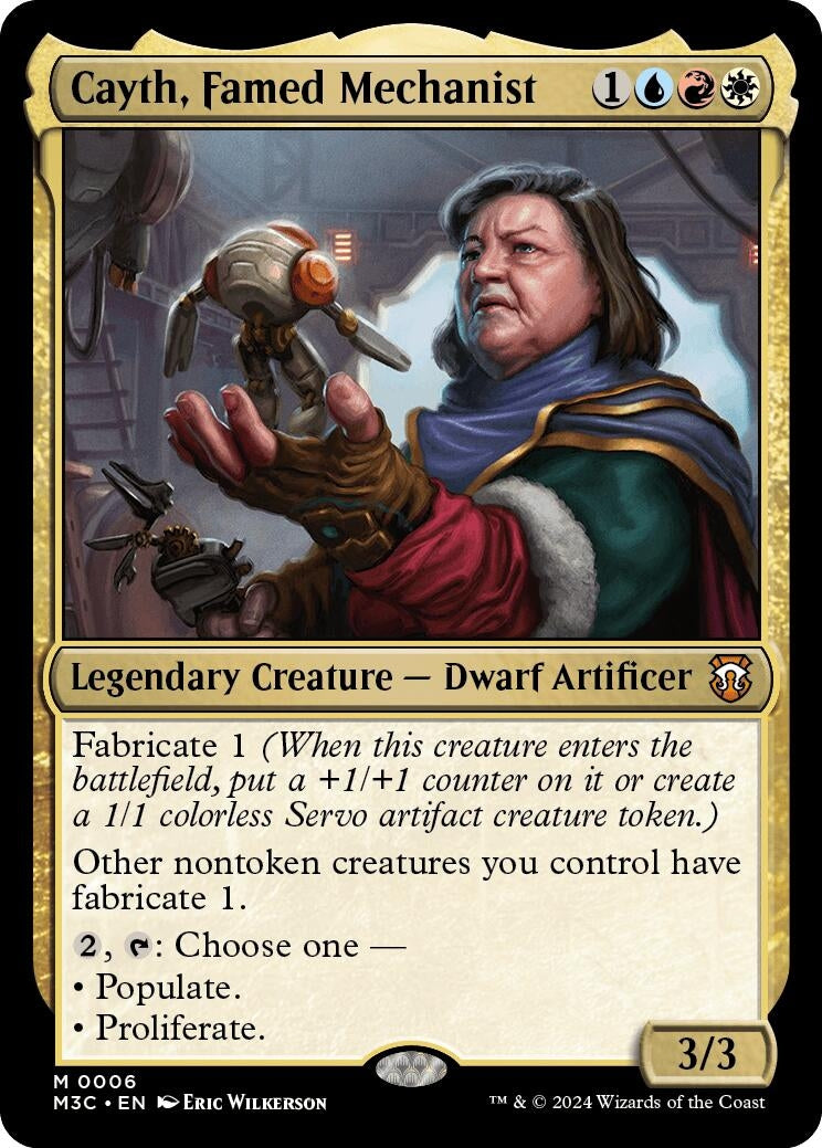 Image for Cayth, Famed Mechanist (6) (M3C) - Magic: The Gathering
