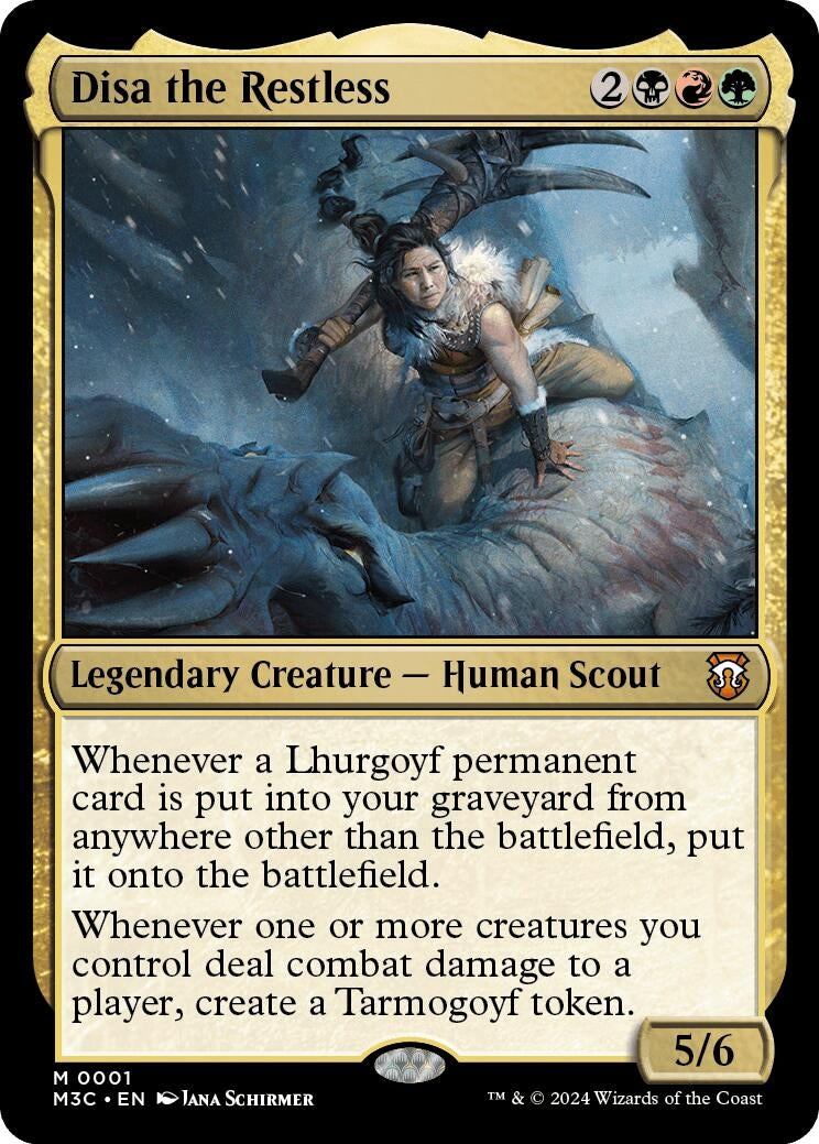 Image for Disa the Restless (1) (M3C) - Magic: The Gathering