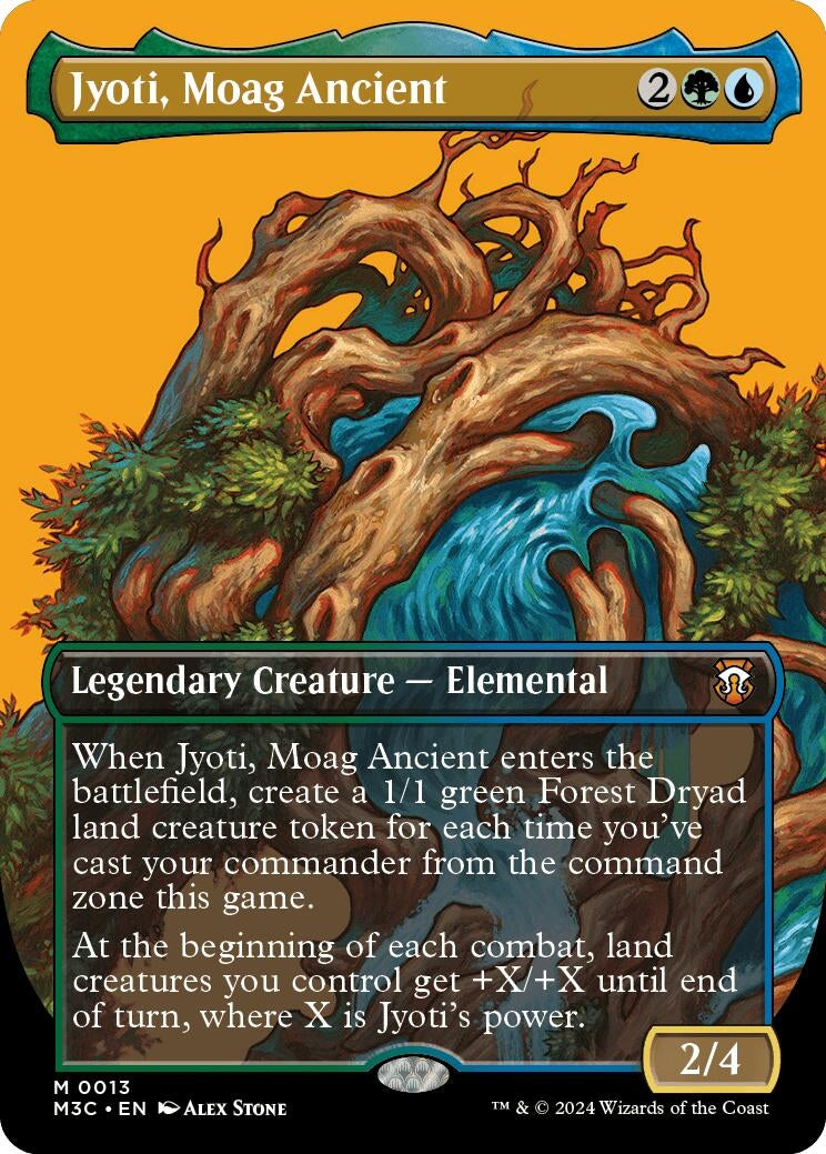 Image for Jyoti, Moag Ancient (Borderless) (13) (M3C) - Magic: The Gathering
