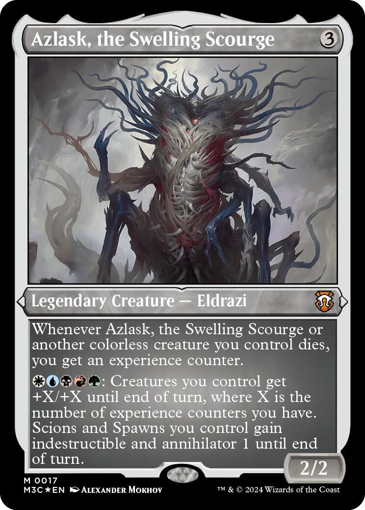 Image for Azlask, the Swelling Scourge (Foil Etched) (17) (M3C) - Magic: The Gathering