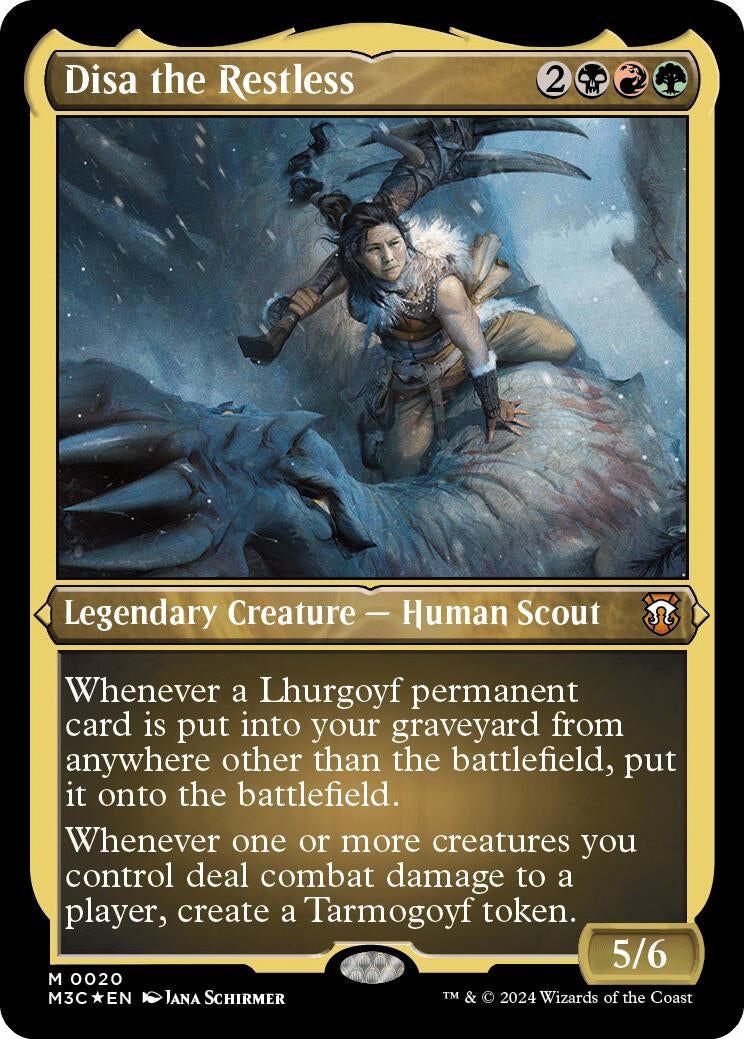 Image for Disa the Restless (Foil Etched) (20) (M3C) - Magic: The Gathering