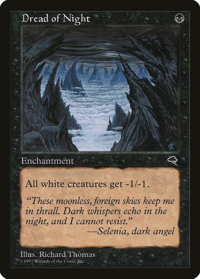 Image for Dread of Night (130) (TMP) - Magic: The Gathering