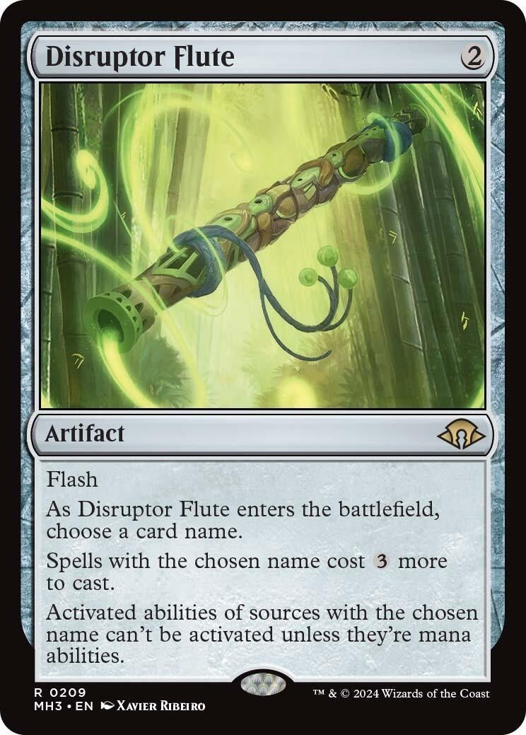 Image for Disruptor Flute (209) (MH3) - Magic: The Gathering