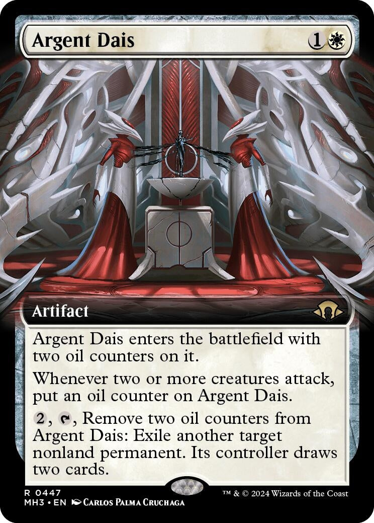Image for Argent Dais (Extended Art) (447) (MH3) - Magic: The Gathering
