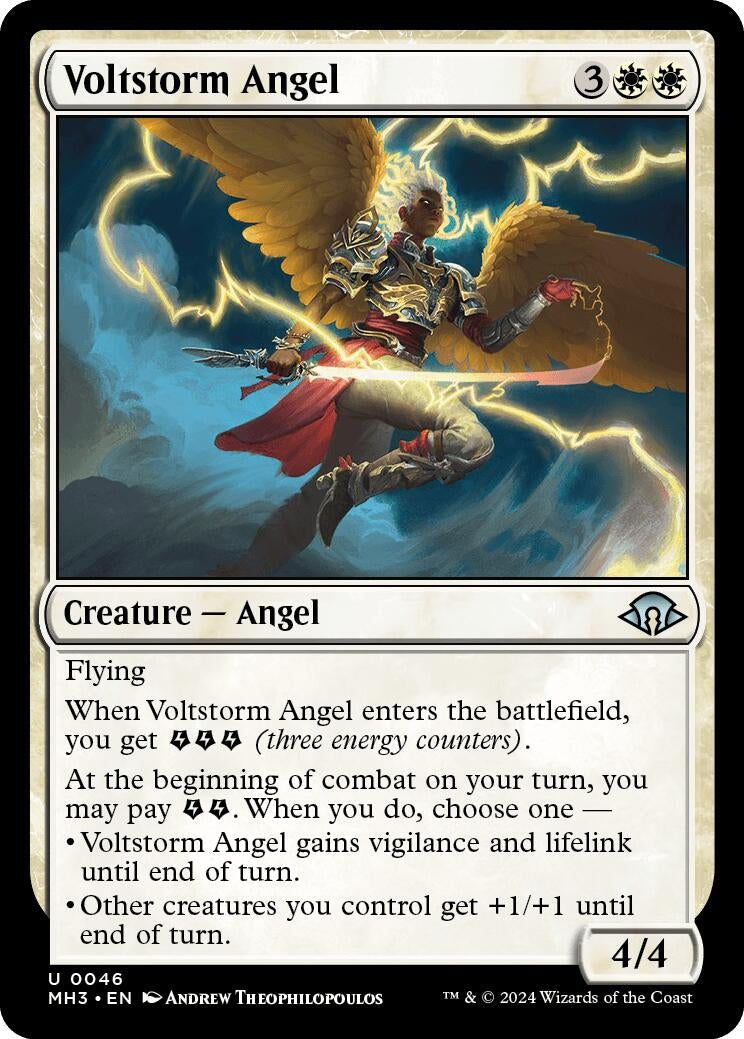 Image for Voltstorm Angel (46) (MH3) - Magic: The Gathering