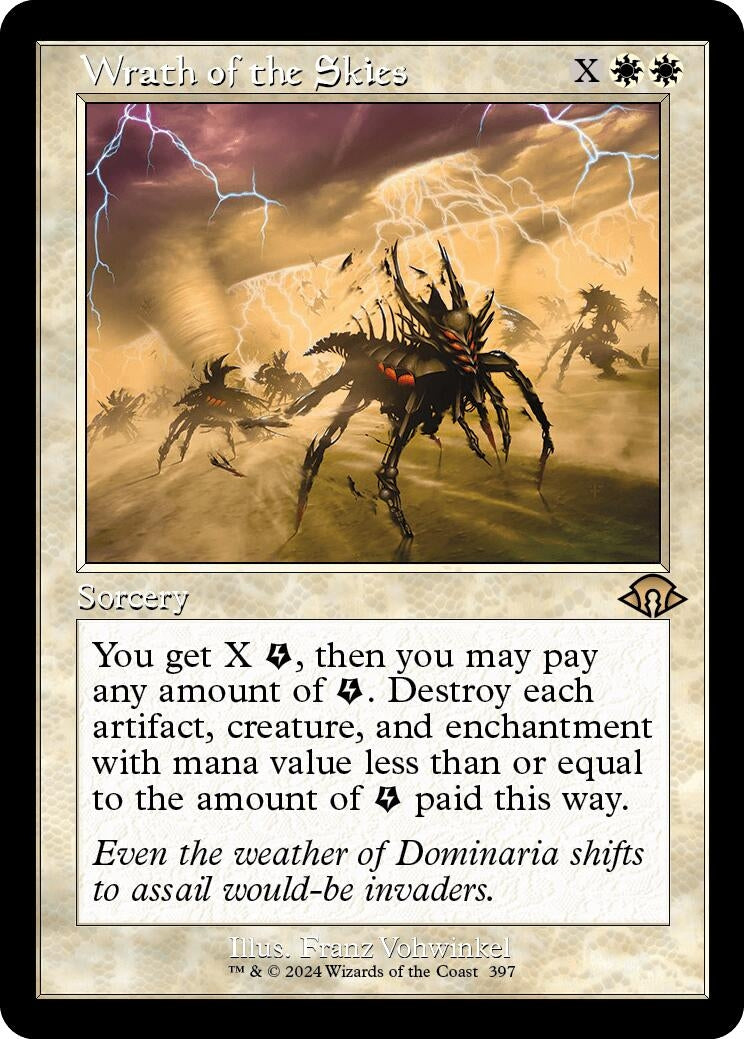 Image for Wrath of the Skies (Retro Frame) (397) (MH3) - Magic: The Gathering