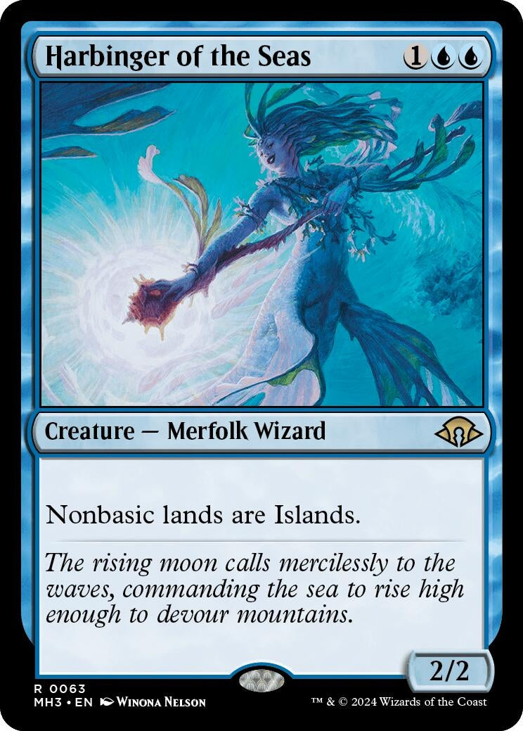 Image for Harbinger of the Seas (63) (MH3) - Magic: The Gathering