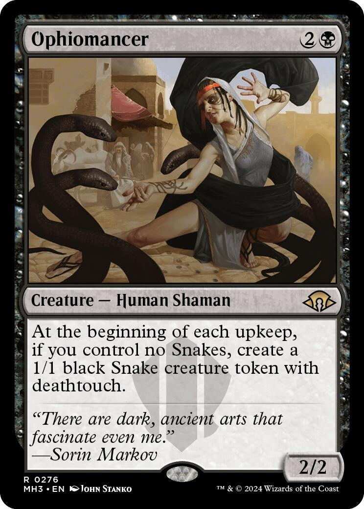 Image for Ophiomancer (276) (MH3) - Magic: The Gathering