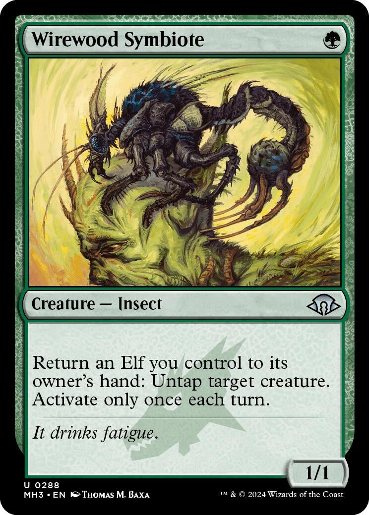 Image for Wirewood Symbiote (288) (MH3) - Magic: The Gathering