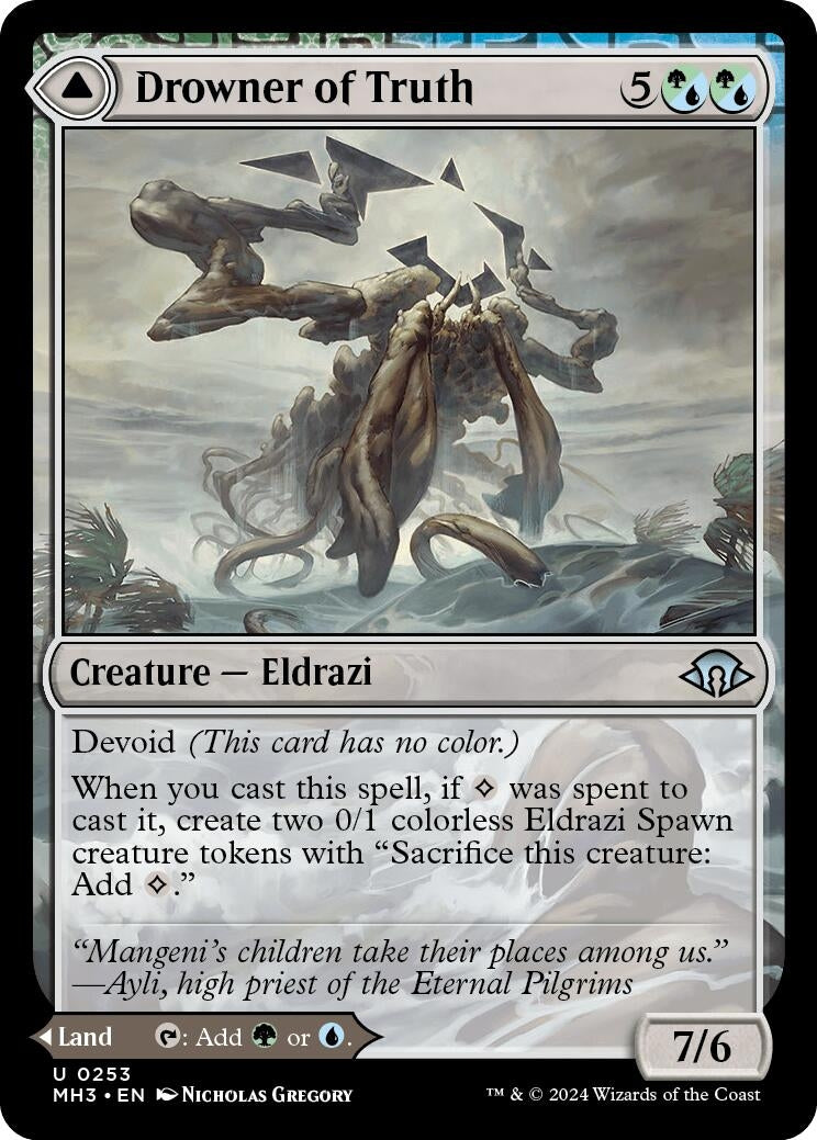 Image for Drowner of Truth (253) (MH3) - Magic: The Gathering