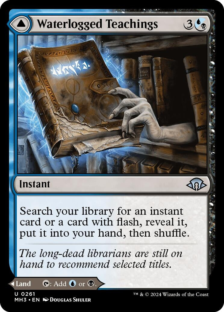 Image for Waterlogged Teachings (261) (MH3) - Magic: The Gathering