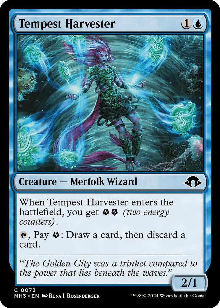 Image for Tempest Harvester (73) (MH3) - Magic: The Gathering