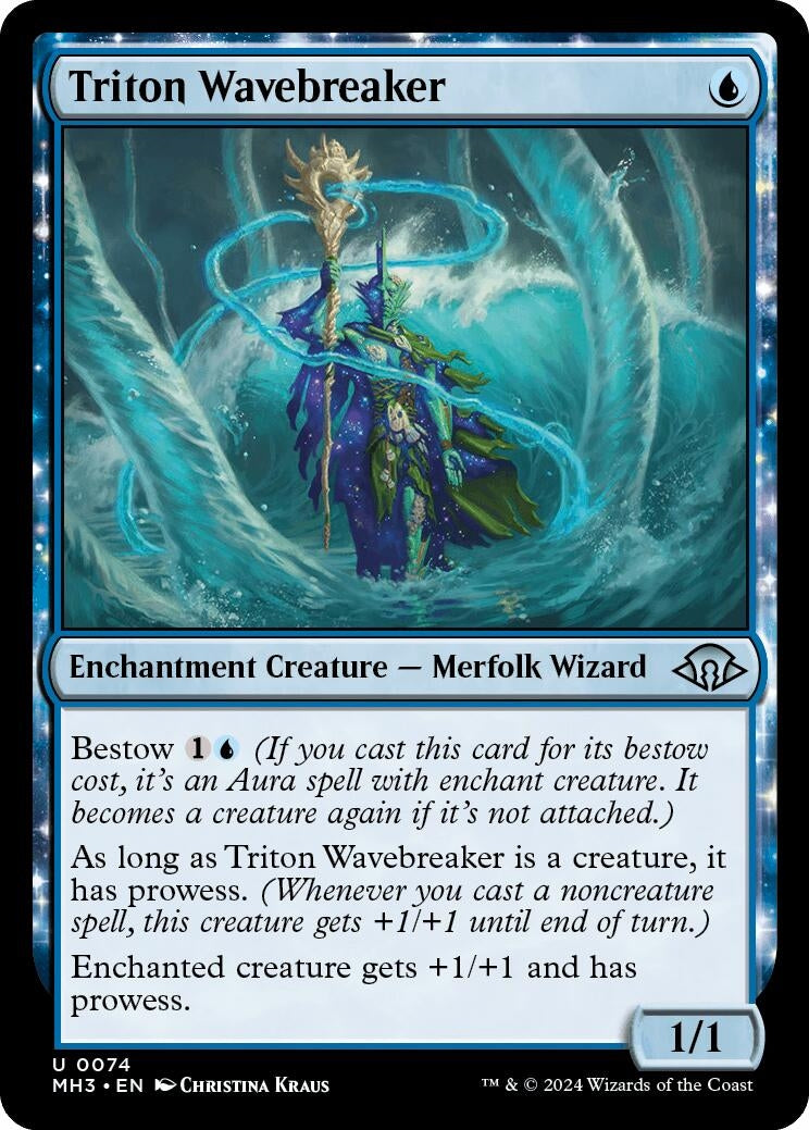 Image for Triton Wavebreaker (74) (MH3) - Magic: The Gathering
