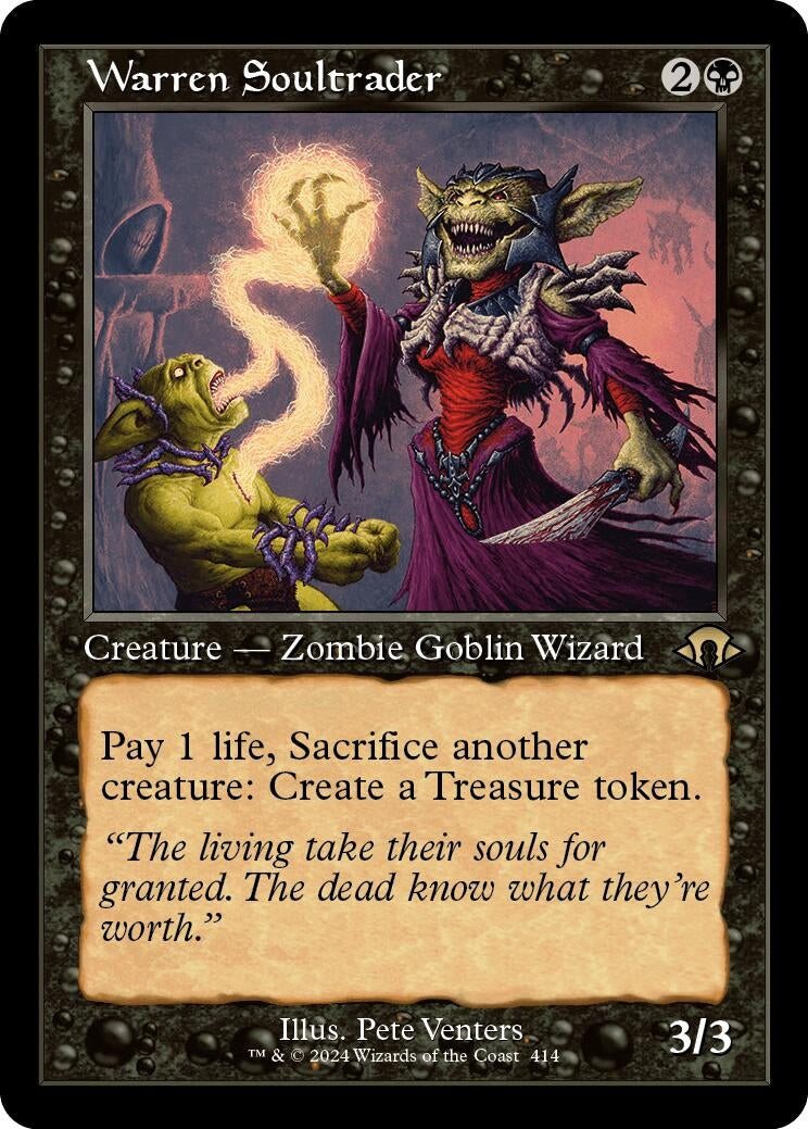 Image for Warren Soultrader (Retro Frame) (414) (MH3) - Magic: The Gathering