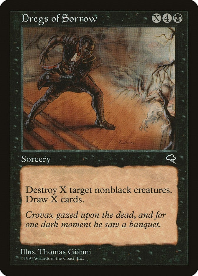 Image for Dregs of Sorrow (131) (TMP) - Magic: The Gathering
