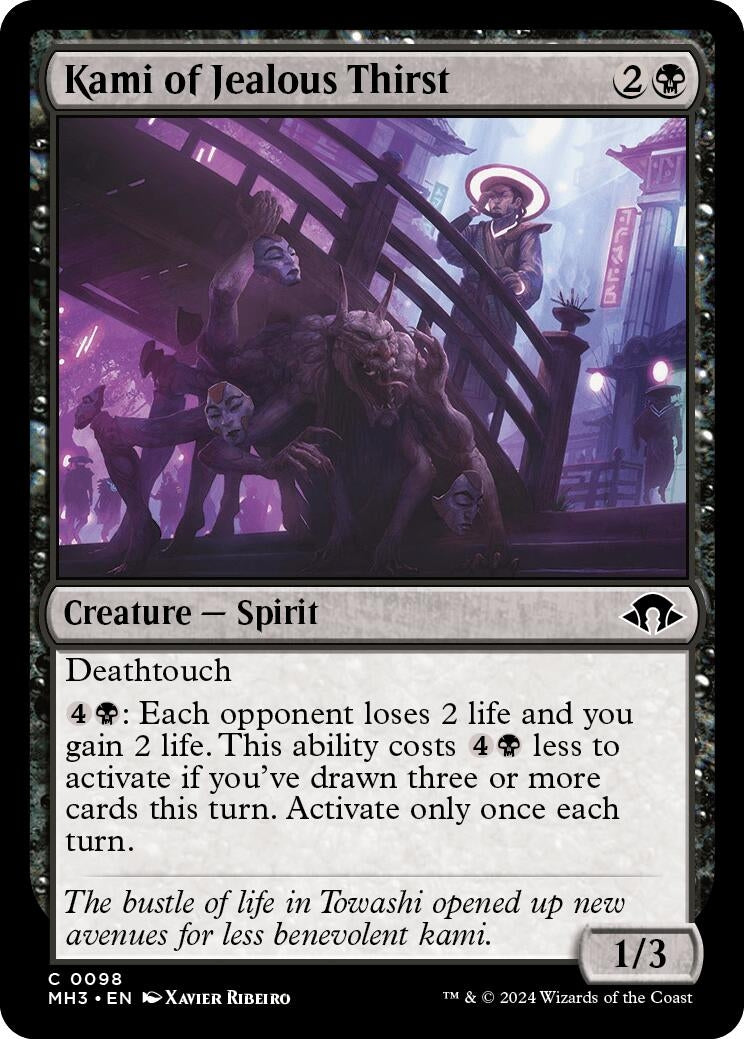 Image for Kami of Jealous Thirst (98) (MH3) - Magic: The Gathering