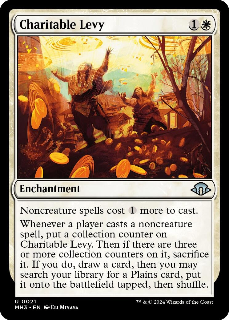 Image for Charitable Levy (21) (MH3) - Magic: The Gathering
