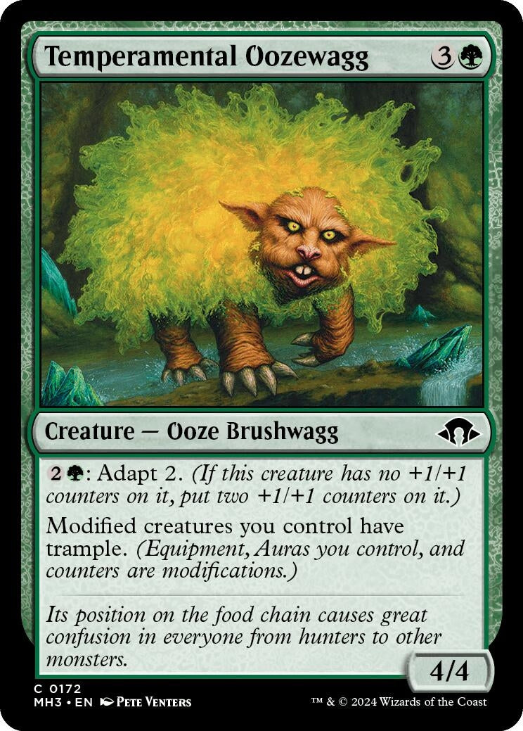 Image for Temperamental Oozewagg (172) (MH3) - Magic: The Gathering