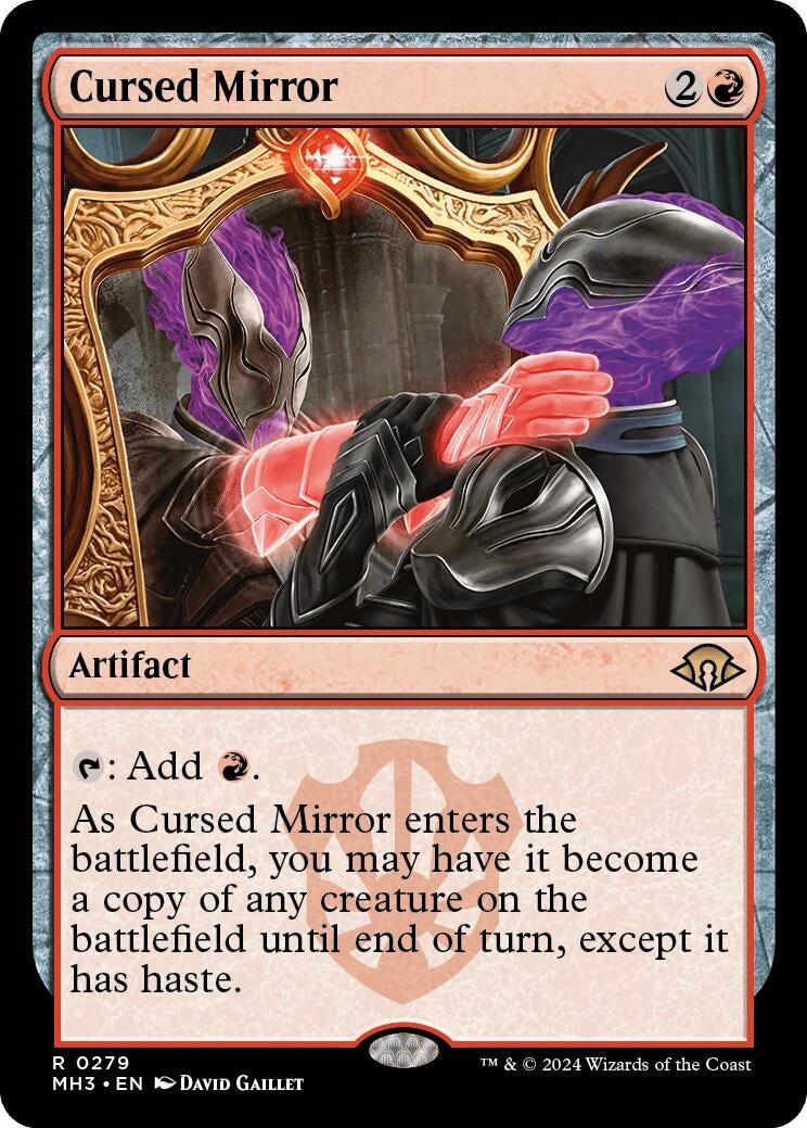 Image for Cursed Mirror (279) (MH3) - Magic: The Gathering