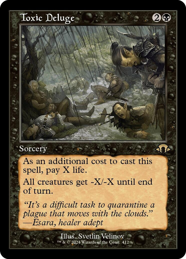 Image for Toxic Deluge (Retro Frame) (412) (MH3) - Magic: The Gathering
