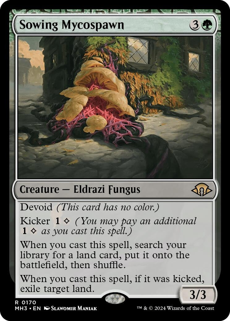 Image for Sowing Mycospawn (170) (MH3) - Magic: The Gathering
