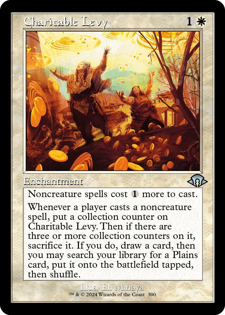 Image for Charitable Levy (Retro Frame) (390) (MH3) - Magic: The Gathering