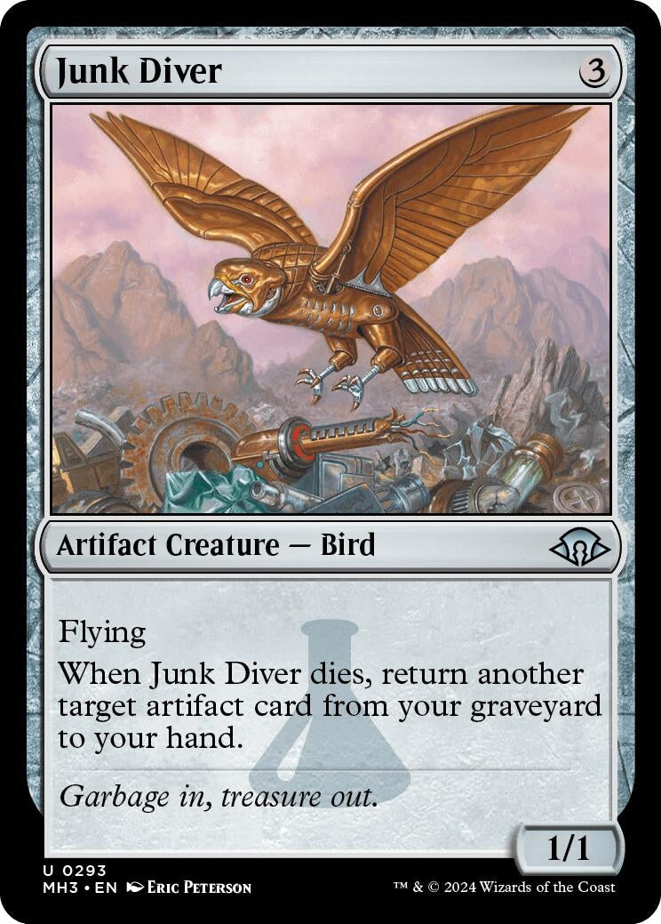 Image for Junk Diver (293) (MH3) - Magic: The Gathering