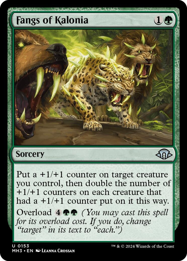 Image for Fangs of Kalonia (153) (MH3) - Magic: The Gathering