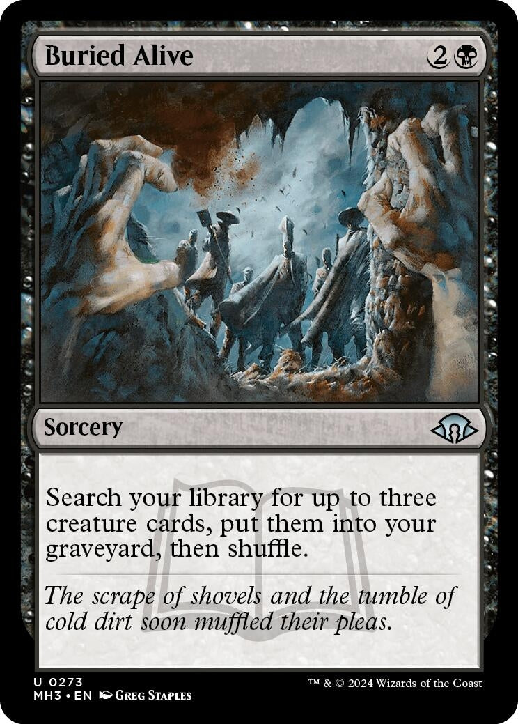 Image for Buried Alive (273) (MH3) - Magic: The Gathering